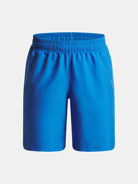 Under Armour Deške kratke hlače Under Armour UA Tech Woven Wordmark Short-BLU
