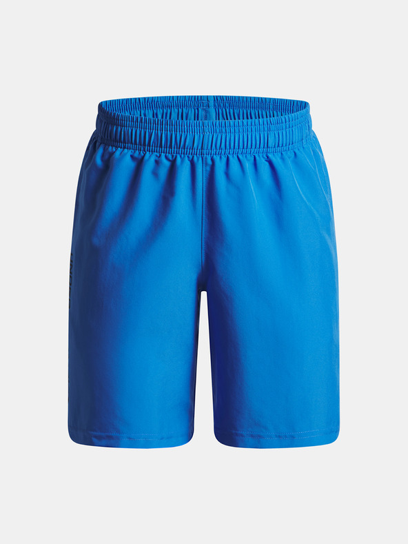 Under Armour Deške kratke hlače Under Armour UA Tech Woven Wordmark Short-BLU