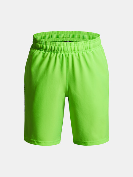 Under Armour Deške kratke hlače Under Armour UA Tech Woven Wordmark Short-GRN