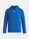 Under Armour Deški pulover  Under Armour UA Rival Fleece Hoodie-BLU