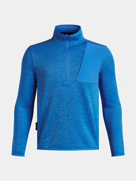 Under Armour Deški pulover Under Armour UA Drive Hybrid Storm SF HZ-BLU