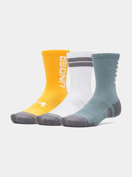 Under Armour Unisex nogavice Under Armour UA Perf Tech Nov 3pk Crew