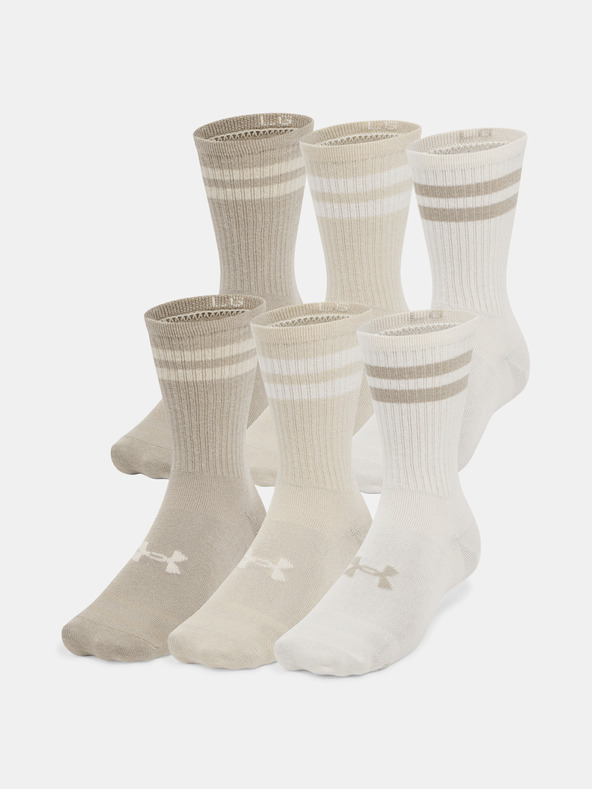 Under Armour Unisex nogavice Under Armour UA Essential 6pk Crew