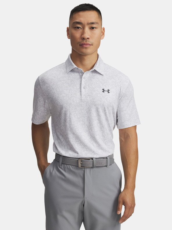 Under Armour Moška majica Under Armour UA Playoff 3.0 Printed Polo-WHT