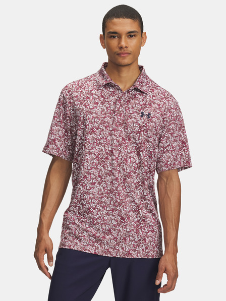 Under Armour Moška majica Under Armour UA Playoff 3.0 Printed Polo-PNK