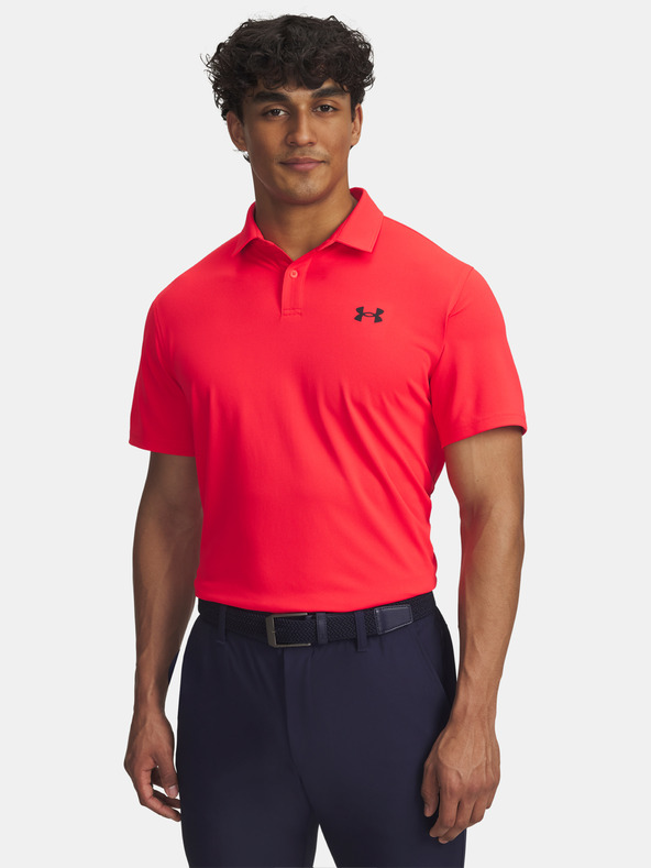 Under Armour Moška majica Under Armour UA T2G Pique Polo-RED