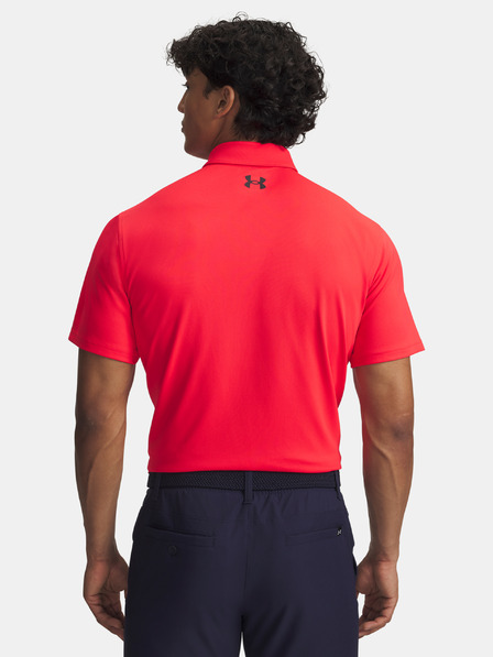 Under Armour Moška majica Under Armour UA T2G Pique Polo-RED