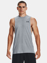Under Armour Moška majica brez rokavov Under Armour UA LEFT CHEST CUT OFF TANK-GRY