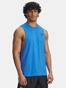 Under Armour Moška majica brez rokavov Under Armour UA LEFT CHEST CUT OFF TANK-BLU