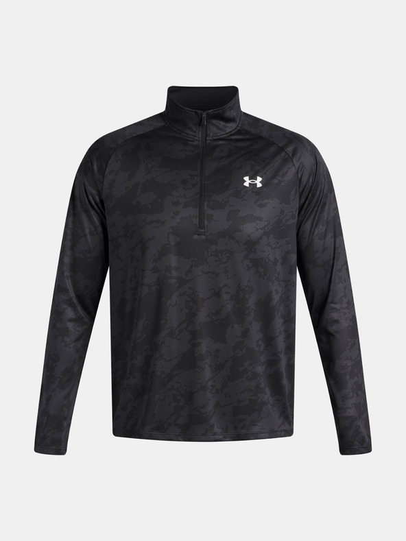 Under Armour Moška majica Under Armour UA Tech 2.0 1/2 Zip-BLK