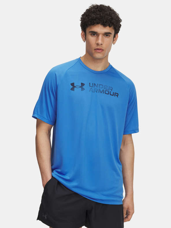 Under Armour Moška majica Under Armour UA Tech Reflective SS-BLU