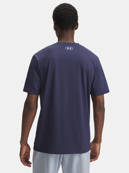 Under Armour Moška majica Under Armour UA ABC CAMO BOXED LOGO SS-BLU