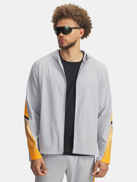 Under Armour Moška jakna  Under Armour UA Velociti Storm Hooded Jkt-GRY