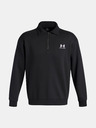 Under Armour Moška jakna Under Armour UA Icon Flc Collar 1/4 Zip-BLK