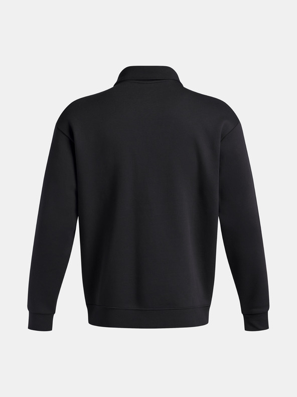 Under Armour Moška jakna Under Armour UA Icon Flc Collar 1/4 Zip-BLK
