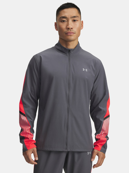 Under Armour Moška jakna  Under Armour UA Velociti Storm Jacket-GRY