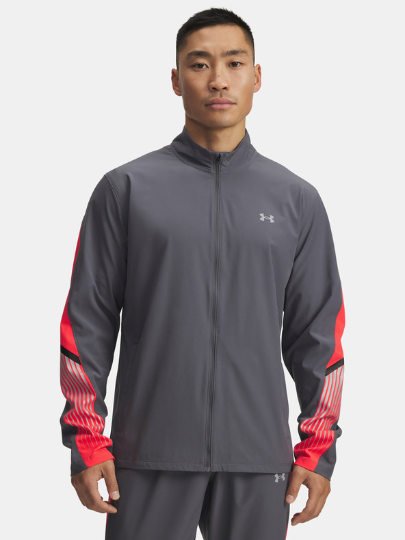Under Armour Moška jakna  Under Armour UA Velociti Storm Jacket-GRY