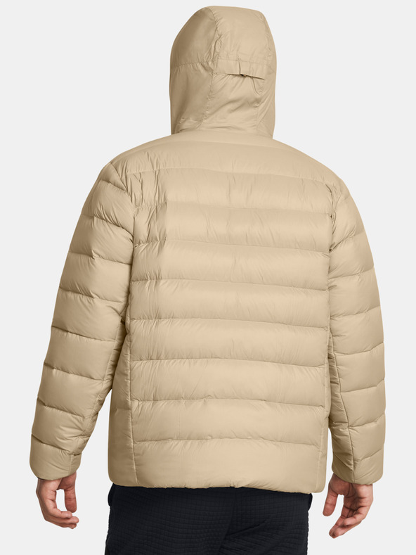 Under Armour Moška jakna  Under Armour LEGEND DOWN HOODED JACKET-BRN