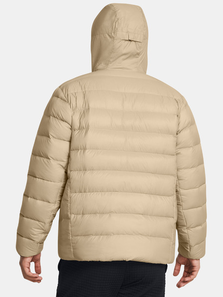 Under Armour Moška jakna  Under Armour LEGEND DOWN HOODED JACKET-BRN