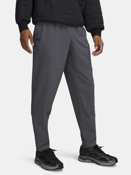 Under Armour Moške športne hlače Under Armour UA Unstoppable Tapered Pants-GRY