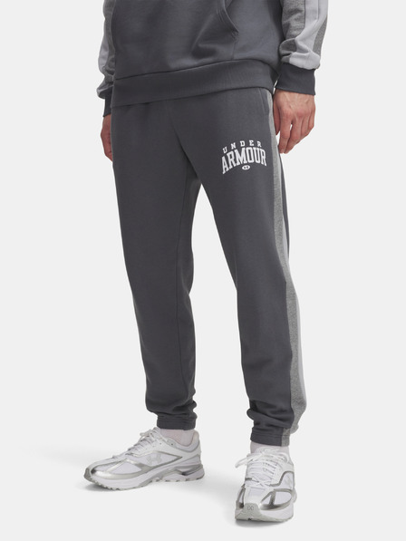 Under Armour Moške športne hlače Under Armour UA Rival Flc CB Pants-GRY