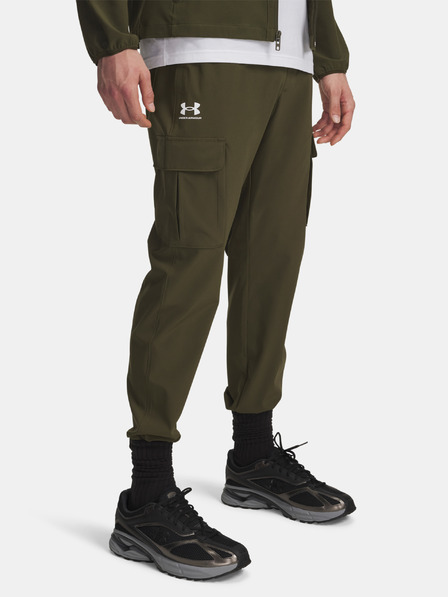 Under Armour Moške športne hlače Under Armour UA Vibe Woven Cargo Pants-GRN