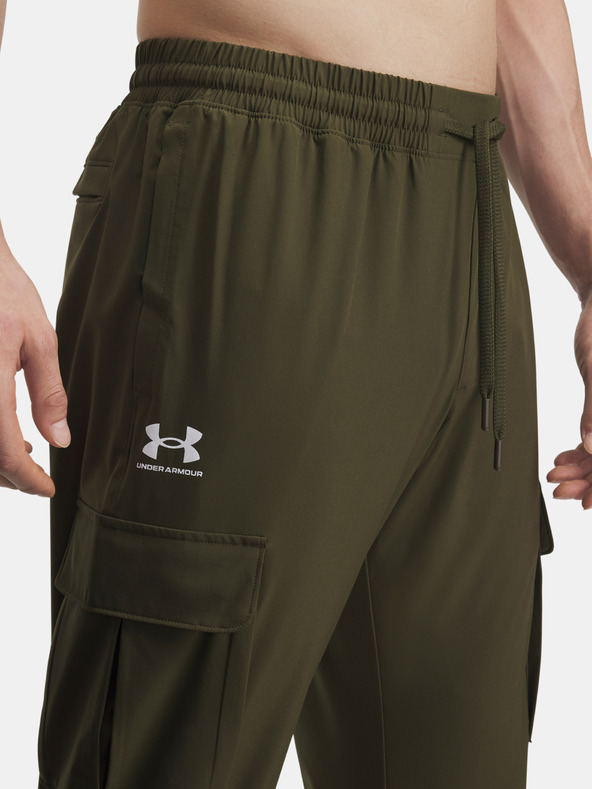 Under Armour Moške športne hlače Under Armour UA Vibe Woven Cargo Pants-GRN