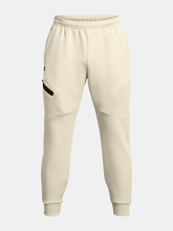 Under Armour Moške spodnji del trenirke Under Armour UA Unstoppable Flc Joggers-BRN
