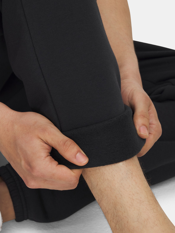 Under Armour Moške spodnji del trenirke Under Armour UA Icon Flc Graphic Jgr-BLK