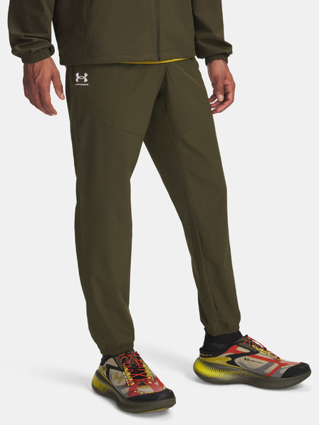 Under Armour Moške spodnji del trenirke Under Armour UA Vibe Woven Jogger-GRN