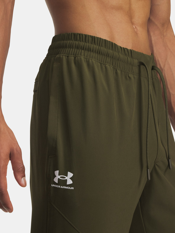 Under Armour Moške spodnji del trenirke Under Armour UA Vibe Woven Jogger-GRN