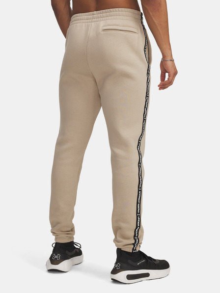Under Armour Moške spodnji del trenirke Under Armour UA Icon Fleece Jgr Taping-BRN