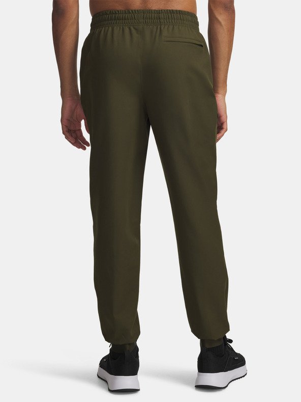 Under Armour Moške spodnji del trenirke Under Armour UA Unstoppable Woven Jogger-GRN