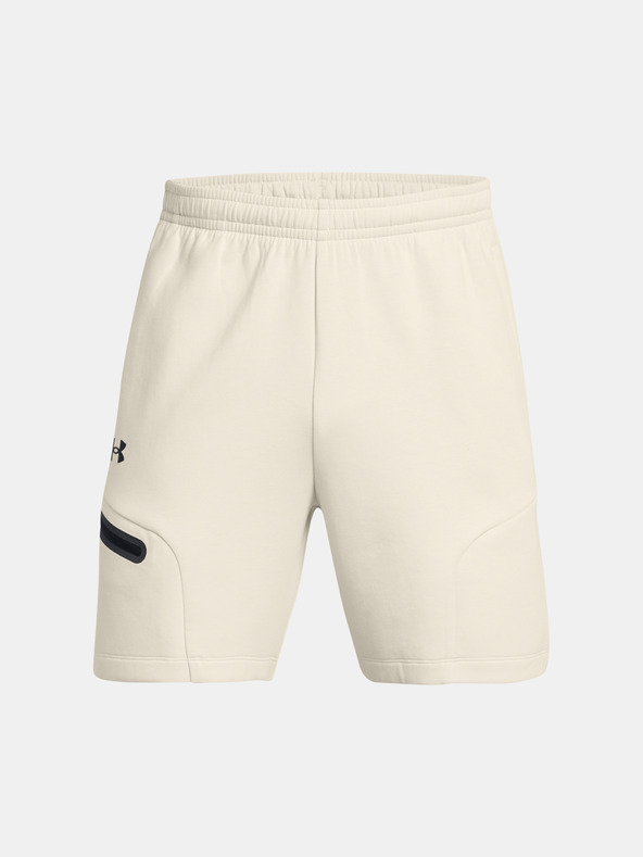 Under Armour Moške kratke hlače Under Armour UA Unstoppable Flc Shorts-WHT