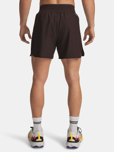 Under Armour Moške kratke hlače Under Armour UA TRAIL RUN LAUNCH SHORTS-BRN
