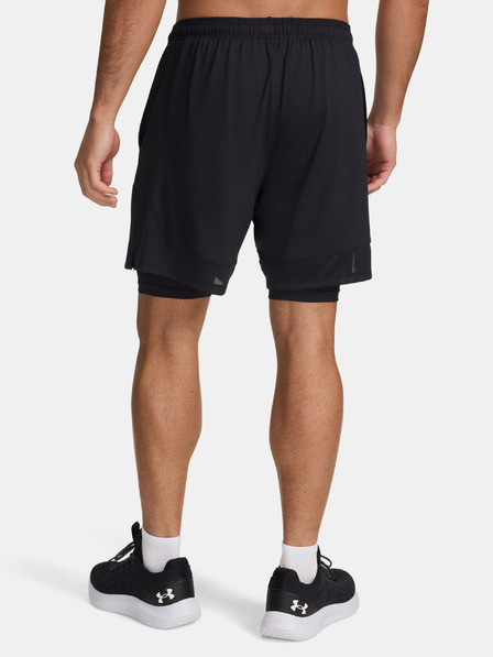 Under Armour Moške kratke hlače Under Armour UA Tech Vent 2in1 Short-BLK