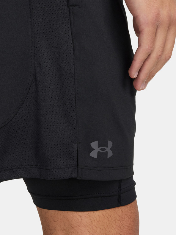 Under Armour Moške kratke hlače Under Armour UA Tech Vent 2in1 Short-BLK