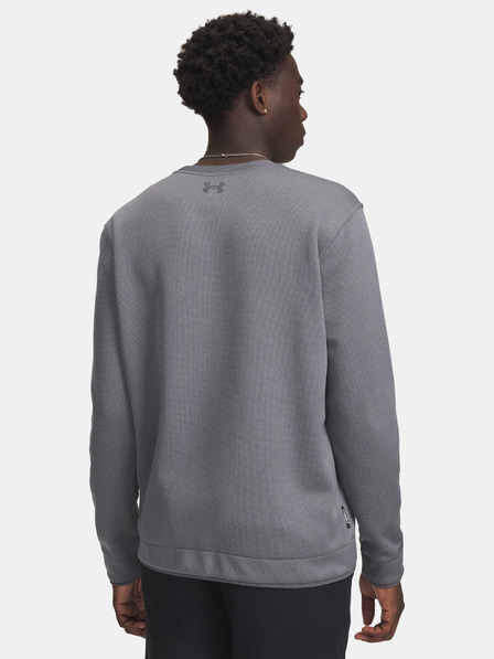 Under Armour Moški pulover Under Armour UA M Sweater Fleece Crew-GRY