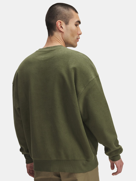 Under Armour Moški pulover  Under Armour UA Icon Rev Terry Crew-GRN