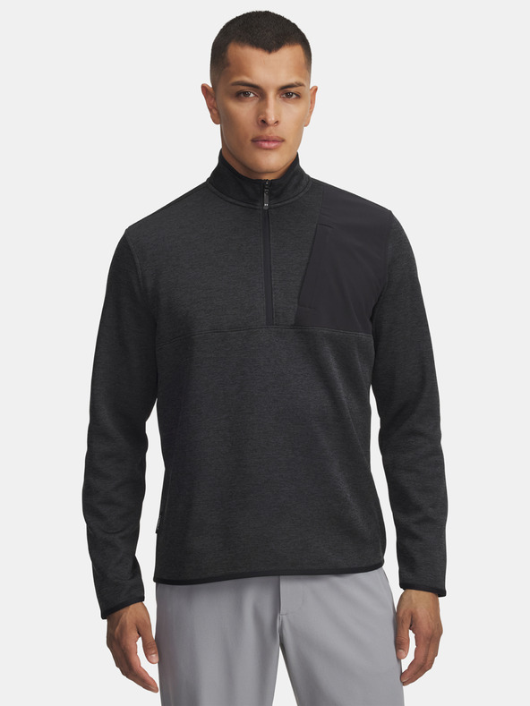 Under Armour Moški pulover Under Armour UA Drive SweaterFleece HZ-BLK
