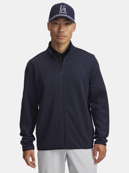 Under Armour Moški pulover  Under Armour UA Drive Sweaterfleece FZ-BLU