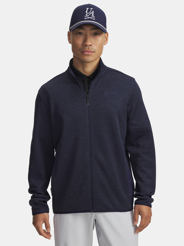 Under Armour Moški pulover  Under Armour UA Drive Sweaterfleece FZ-BLU