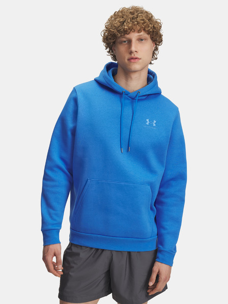 Under Armour Moški pulover  Under Armour UA Icon Fleece Hoodie-BLU