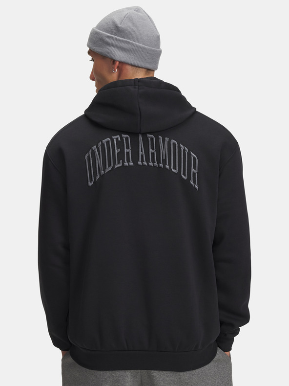 Under Armour Moški pulover  Under Armour UA Icon Flc Graphic Top-BLK