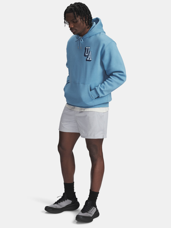 Under Armour Moški pulover Under Armour UA Icon Flc Graphic Top-BLU