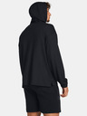 Under Armour Moški pulover Under Armour UA Rival Waffle Hoodie-BLK