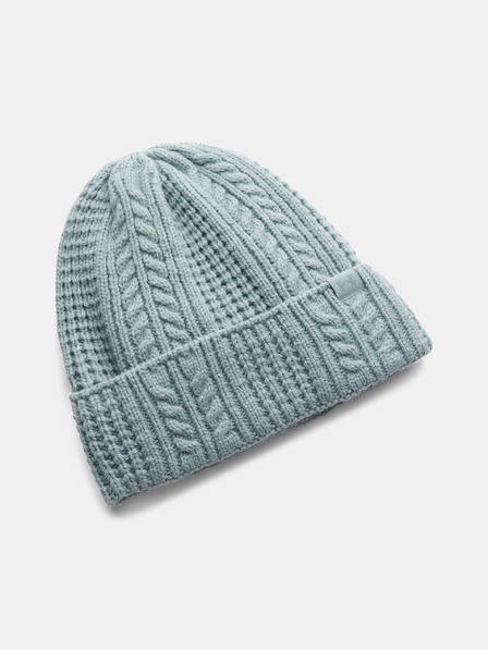 Under Armour Ženska kapa  Under Armour W Halftime Cable Knit Beanie-GRN