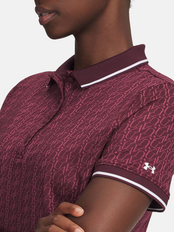Under Armour Ženska majica Under Armour UA Playoff Jacquard Polo-RED