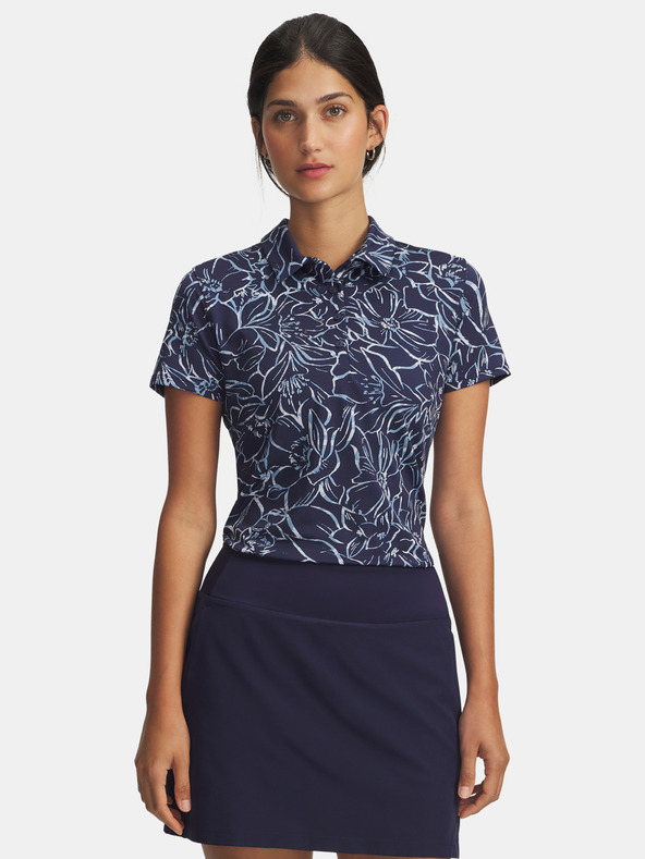 Under Armour Ženska majica Under Armour UA Playoff 3.0 Printed Polo-BLU