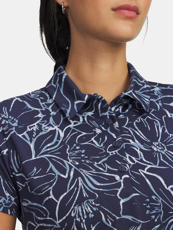 Under Armour Ženska majica Under Armour UA Playoff 3.0 Printed Polo-BLU